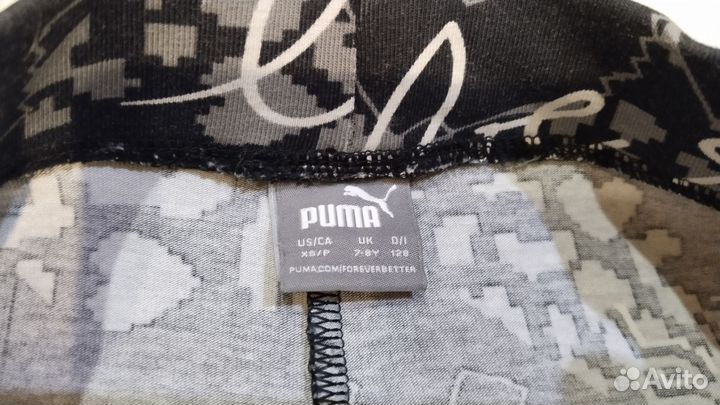 Леггинсы для девочки Puma р.128