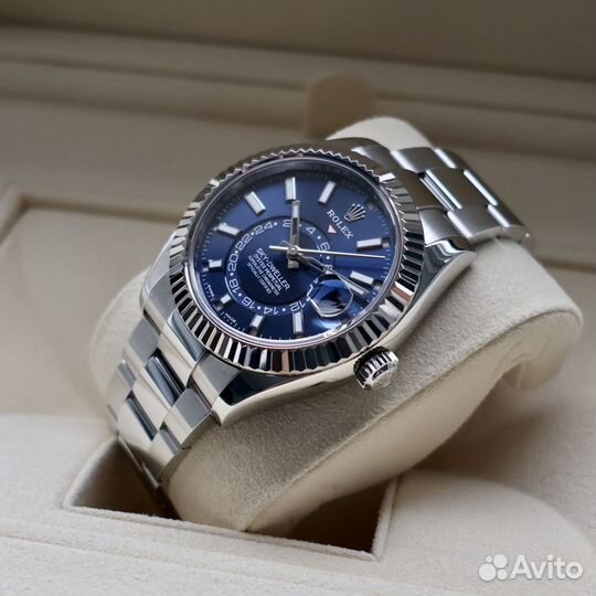 Rolex Sky-Dweller 42 mm Steel and White Gold