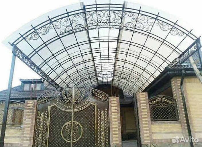 Навес из поликарбоната