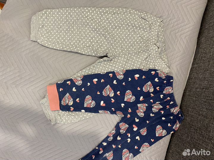 Джинсы, штаны на девочку 74-80