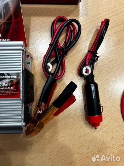 Автомобильный инвертор 12/220V AVS IN-600W