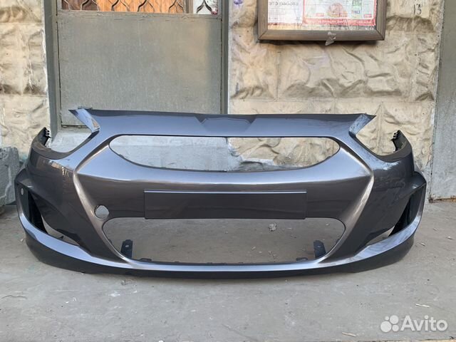 Бампер передний Хендай Солярис