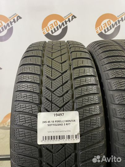 Pirelli Winter Sottozero 3 245/45 R18