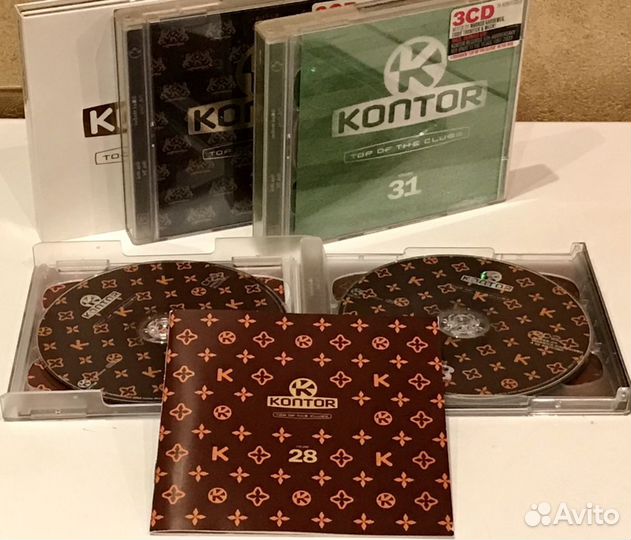 Альбомы CD Kontor Германия