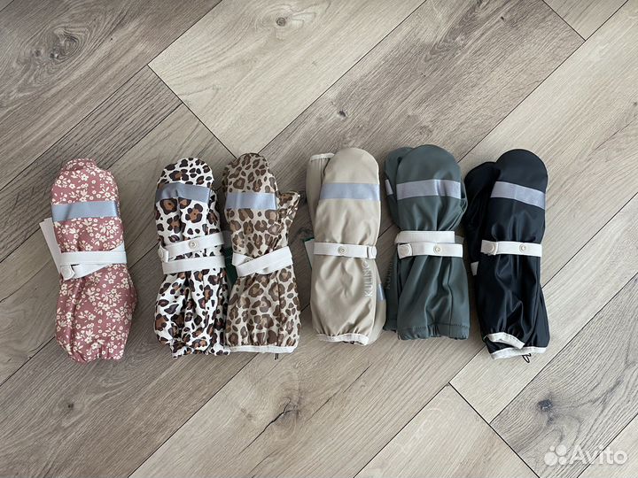 Новые варежки краги Kuling, р 2-3, 4-5