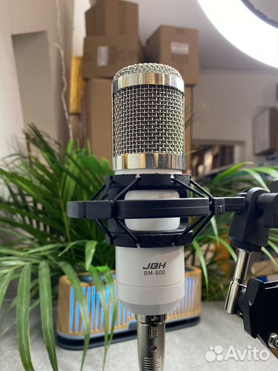 Микрофон с поп-фильтром Набор звукозаписи