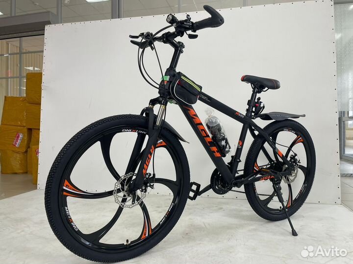 Велосипед 26 дюймов на литых дисках