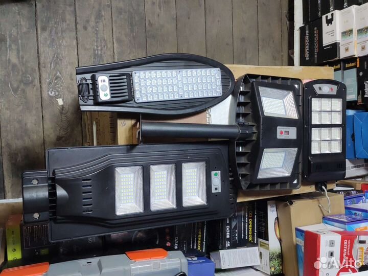 Прожекторы с солнечном аккумулятором