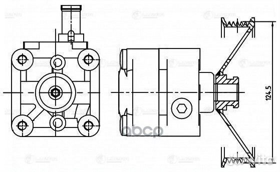 Насос гидроусилителя Volvo XC90 (02) 2.5T (LPS
