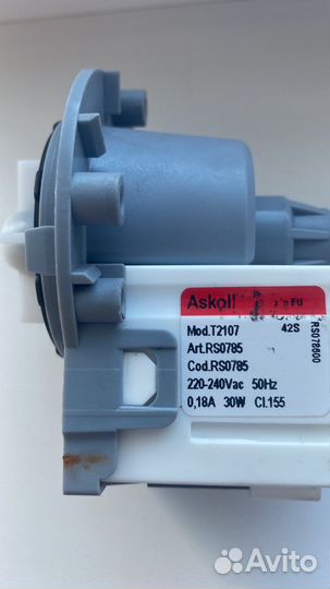 Насос новый для стиральной машины