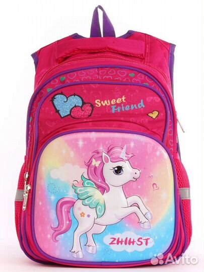 Рюкзак школьный для девочки новый, портфель