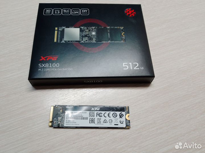 Жёсткий диск SSD накопитель A-Data XPG SX8100NP 51