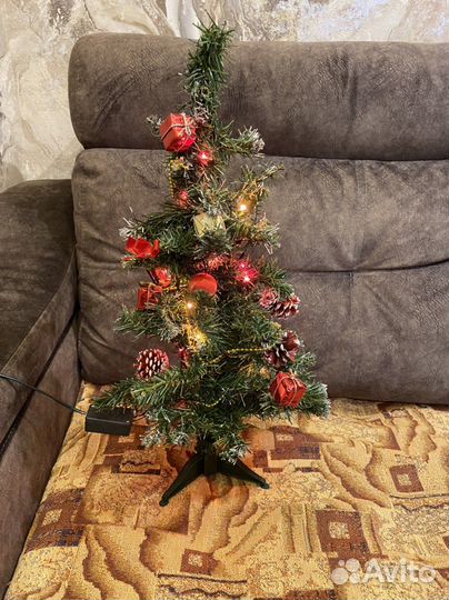 Елка искусственная настольная 50 см