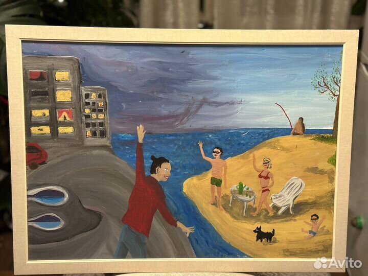 Картина маслом на холсте