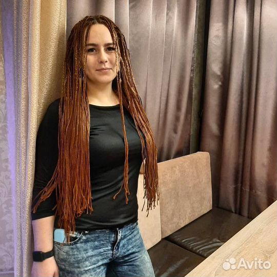 Плетение афрокосичек