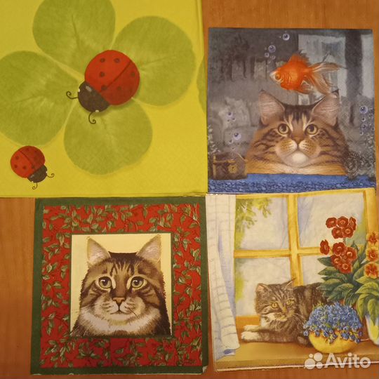 Салфетки для декупажа. Наборы