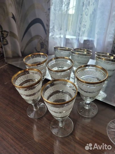 Фужеры хрустальные СССР