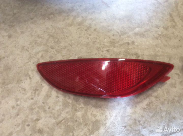 Отражатель заднего бампера седан Hyundai Solaris