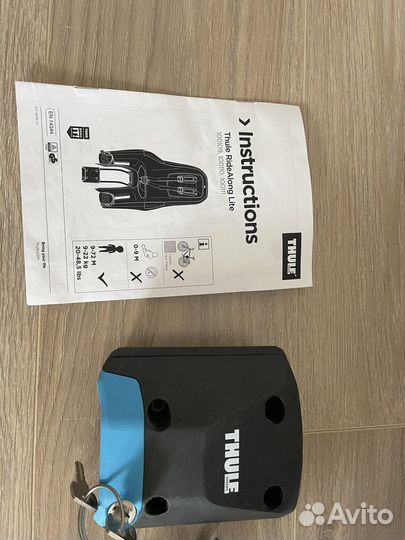 Детское велокресло thule