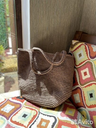 Cумка вязанная шоппер
