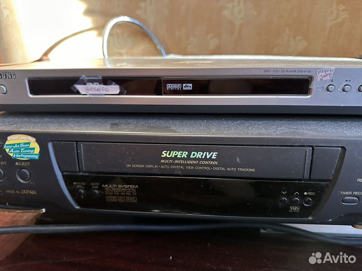 Музыкальная станция, DVD, видеомагнитофон