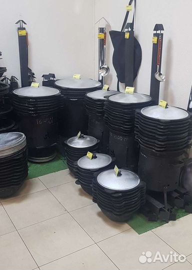 Казан чугунный 12 литров