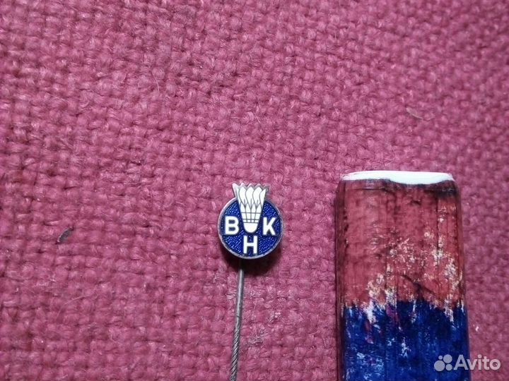 Бадминтон Швеция /эмаль,тяжёлый металл, XX век