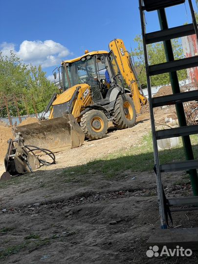 Услуги экскаватора погрузчика jcb