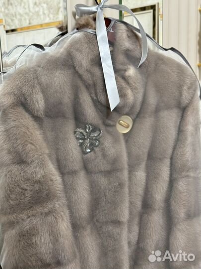 Шуба норковая трансформер 42-44