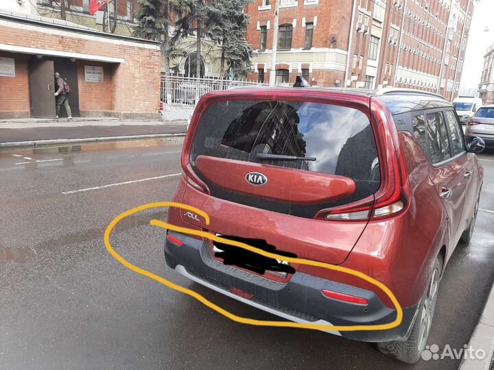 Задний бампер Kia Soul 3