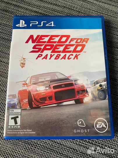 Игры для приставок — ps4 Need for Speed(eng)