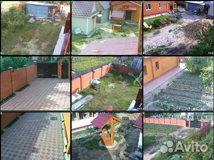 Комплект 4 камеры с регистратором FullHD 1080P