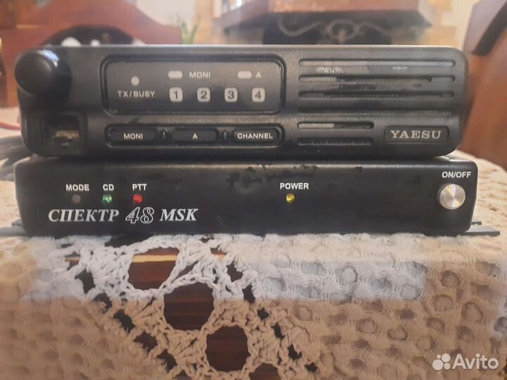Радиостанция VX-2000uрадиомодем спектр 48 MSK
