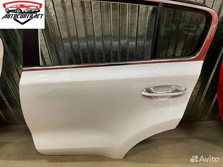 Дверь задняя левая Киа Спортейдж 4 2016-2022