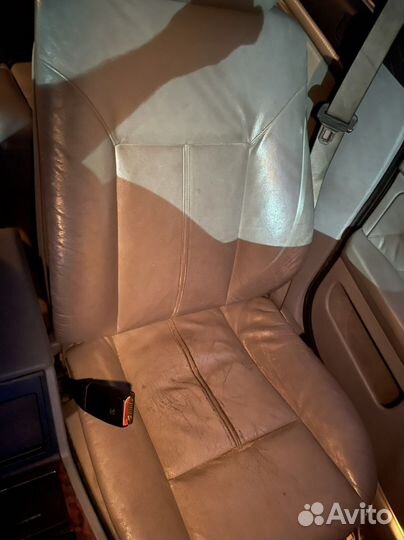 Салон серая кожа бмв Е39