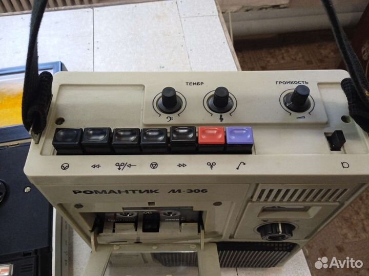 Магнитофон Романтик 304, 306