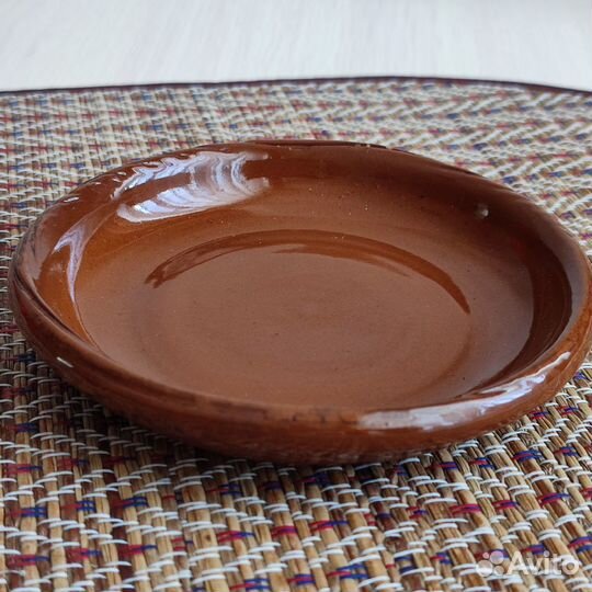 Гончарная керамика, тарелка, блюдце, миска. Новая