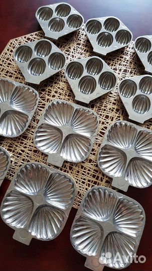 Орешки и Ракушки, формы для печенья пряников СССР