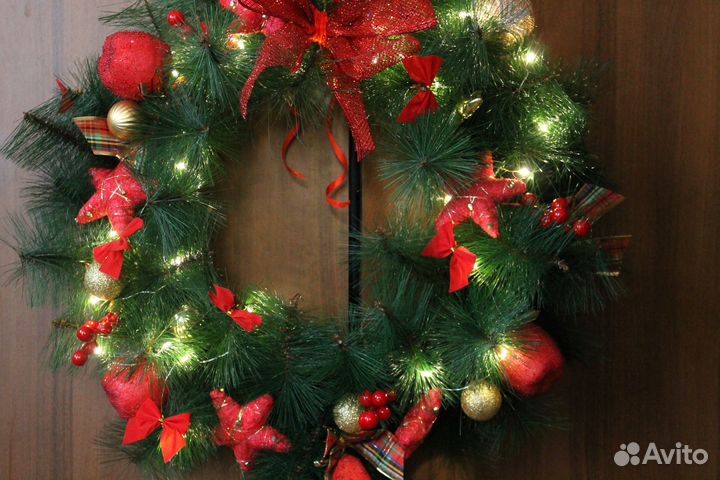 Венок новогодний
