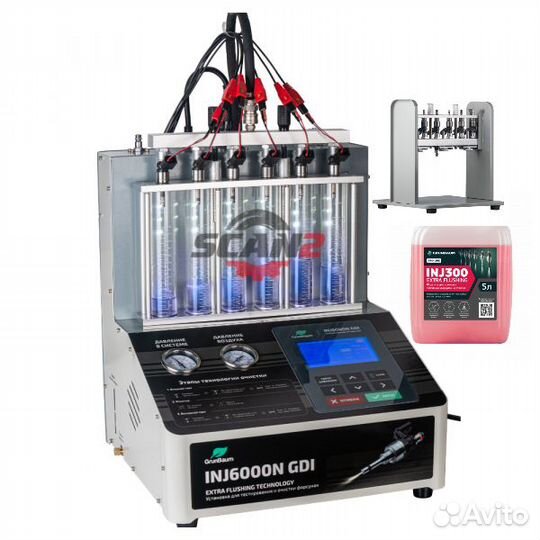 Стенд для форсунок GDI TSI grunbaum INJ6000N GDI