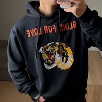 Худи Gucci %22blind for love%22 с тигром вышивка (S-XL