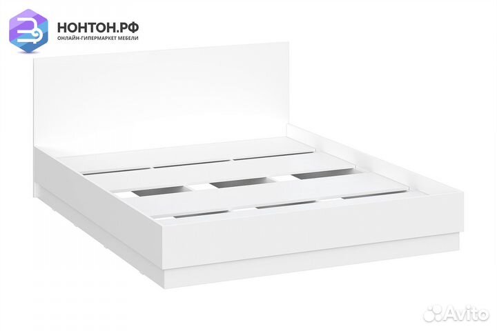 Кровать Айден 1.6 м белый