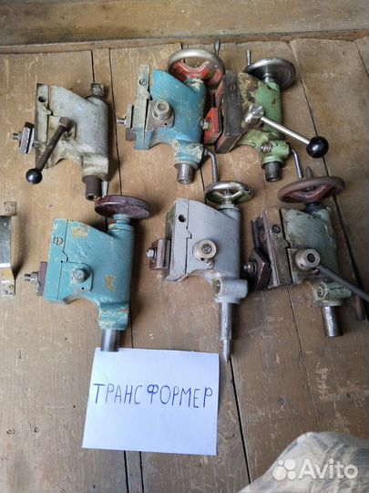 Старинная задняя бабка токарного станка тв-4