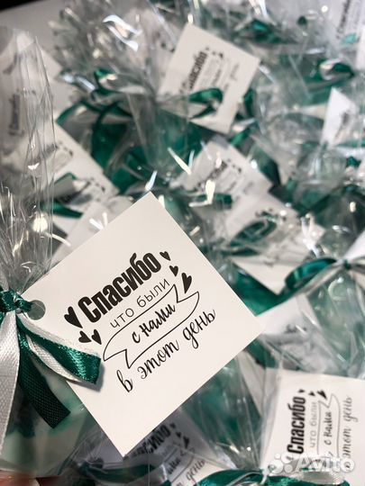 Мыло ручной работы, бонбоньерки