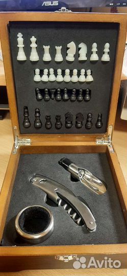 Набор для алкоголя с шахматами