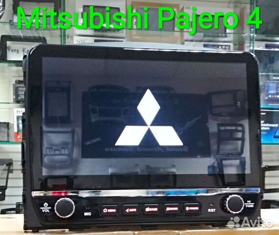 Mitsubishi Pajero 4 магнитола Android эксклюзив