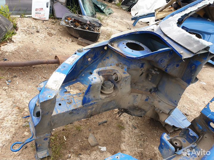 Лонжерон передний правый четверть peugeot 206 пежо