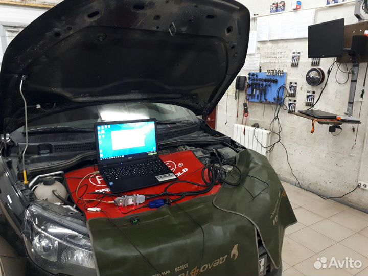 Удаление катализатора Чип тюнинг прошивка