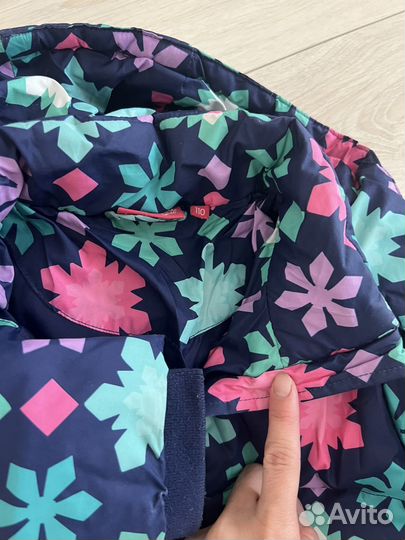 Зимний костюм для девочки 110