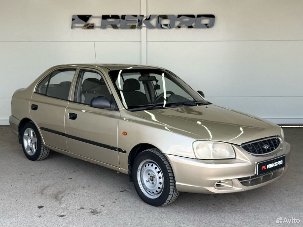 Hyundai Accent 1.5 MT, 2004, 224 308 км